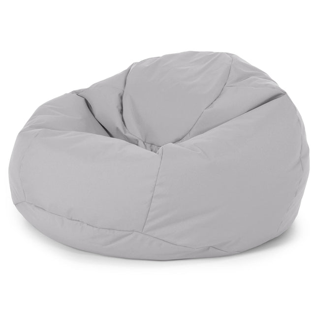 Pouf Poire Classique - Entretien Facile Extérieur Argent 01