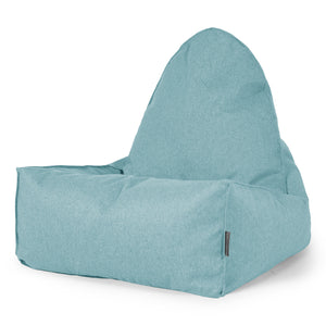 Pouf Relax Style Scandi - Interalli Laine Aqua