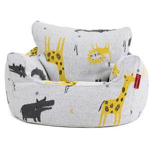 Fauteuil Pouf Bambin 1-3 ans - Tricoté Safari