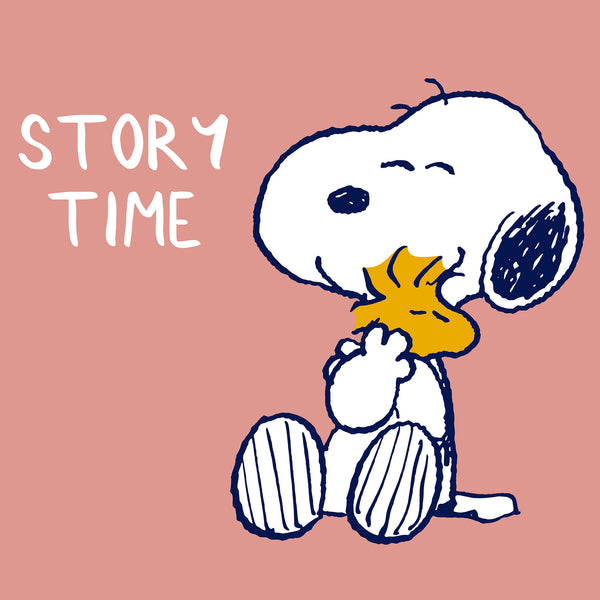 Snoopy Coussin de Lecture avec Dossier pour Enfants - L'heure du Conte Fabric Close-up Image