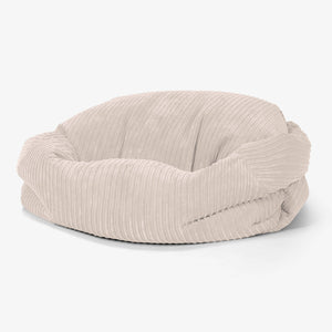 Pouf Canapé Sabine - Côtelé Ivoire