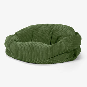 Pouf Canapé Sabine - Côtelé Vert Forêt