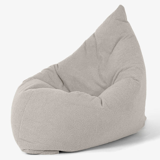 Pouf Géant XXL - Bouclé Ivoire 02