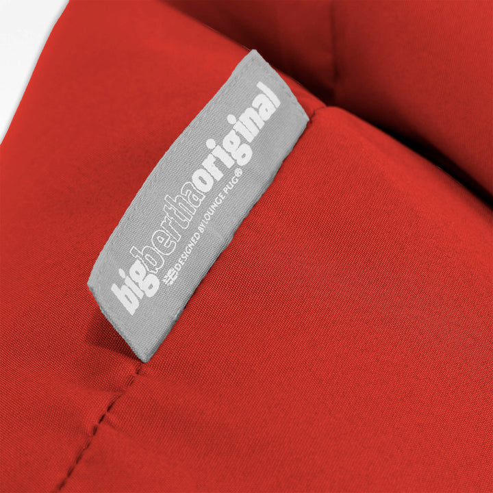 Pouf Poire Classique - Olefin Rouge 03