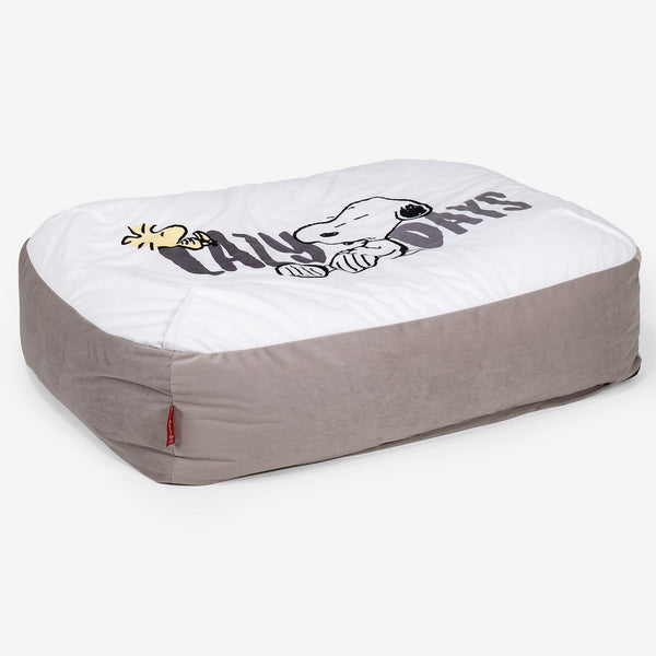 Snoopy Le Doudou, Lit pour Chien, Taille Moyenne - Farniente Fabric Close-up Image
