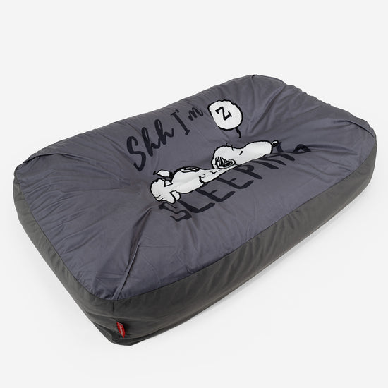 Snoopy Le Doudou, Lit pour Chien, Taille XL - Dormir 01