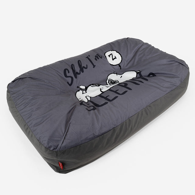 Snoopy Le Doudou, Lit pour Chien, Taille XL - Dormir 01