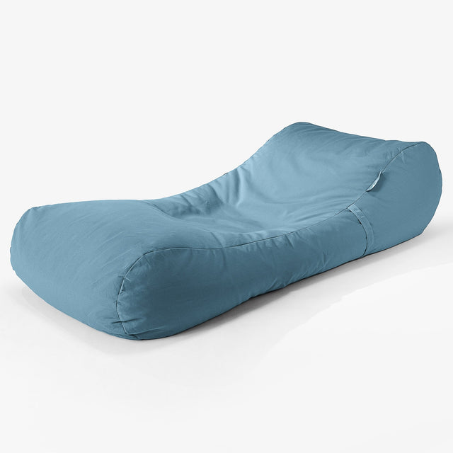 Big Bertha Original, SoleiStorm™ Ultra 2000 h+ Pouf Bain De Soleil, Pouf Extérieur, Olefin Bébé Bleu