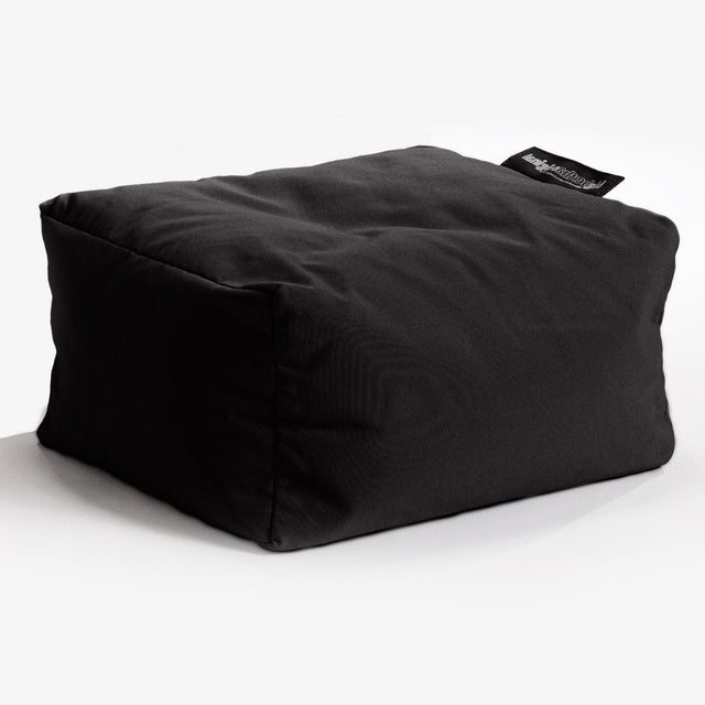 Big Bertha Original, SoleiStorm™ Ultra 2000 h+ Pouf Repose Pied, Olefin Noir