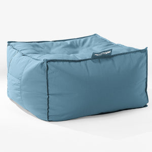 SoleiStorm™ Ultra 2000 h+ Gros Pouf Carré - Olefin Bébé Bleu