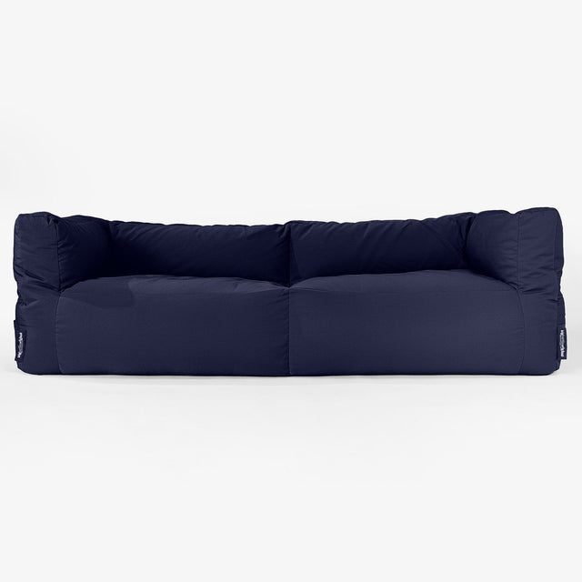 Big Bertha Original, SoleiStorm™ Ultra 2000 h+ Canapé Pouf , Gros Pouf, Extérieur, Olefin Bleu Marine