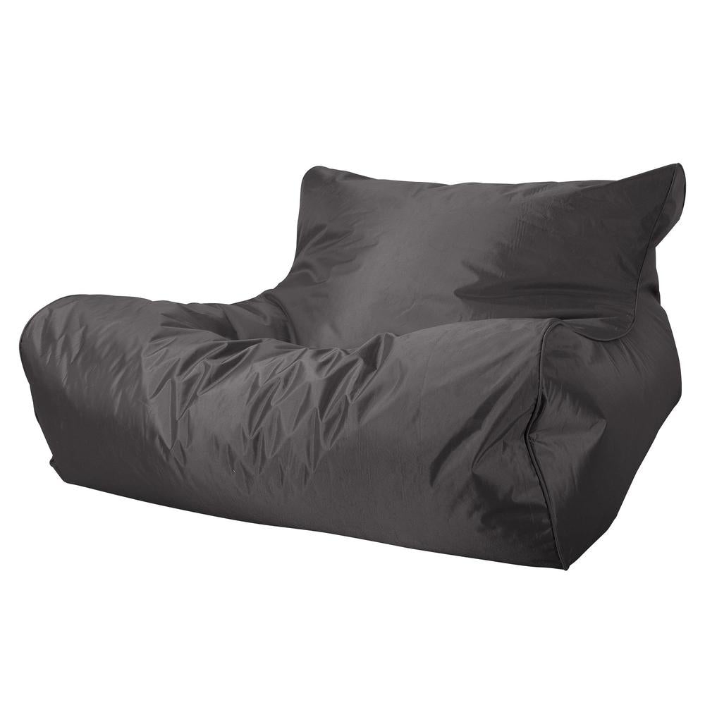 Big Bertha Original, Gros Pouf Extérieur Piscine, Pouf Géant, Anthracite