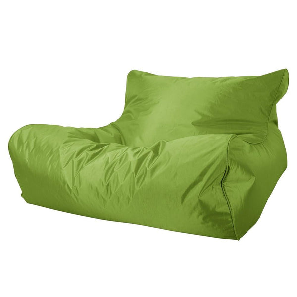 Gros Pouf Extérieur Piscine - SmartCanvas™ Vert Acide Fabric Close-up Image