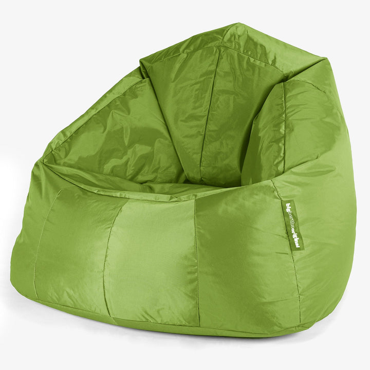 Pouf Enfant en Forme de Cocoon 2-6 ans - SmartCanvas™ Vert Acide 01