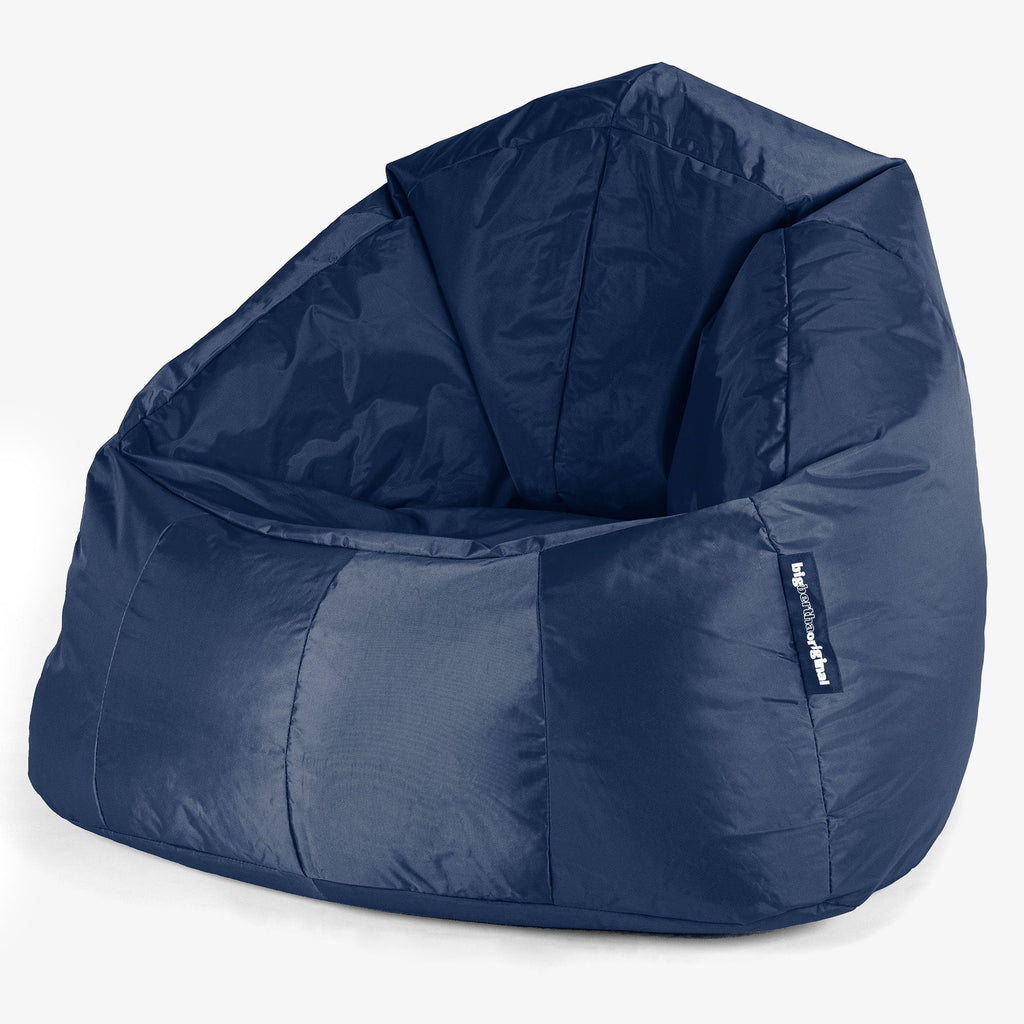 Pouf Enfant en Forme de Cocoon 2-6 ans - SmartCanvas™ Bleu Marine 01