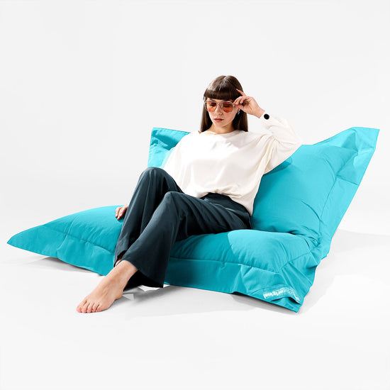 Big Bertha Original, SoleiStorm™ Ultra 2000 h+ Pouf Géant XXL Original,  Gros Pouf, Extérieur, Olefin Aqua