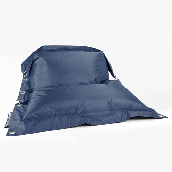Pouf Géant XXL Original 'Braced' - SmartCanvas™ Bleu Marine 01