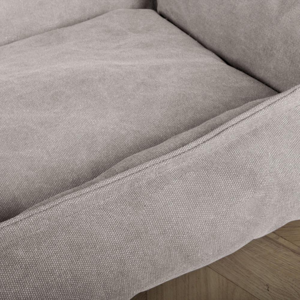 "Le Matelas Géant Par Mighty Bark" - Lit Pour Chien, Orthopédique à Mémoire De Forme, Grand Panier Pour Chien - Stonewashed Gris