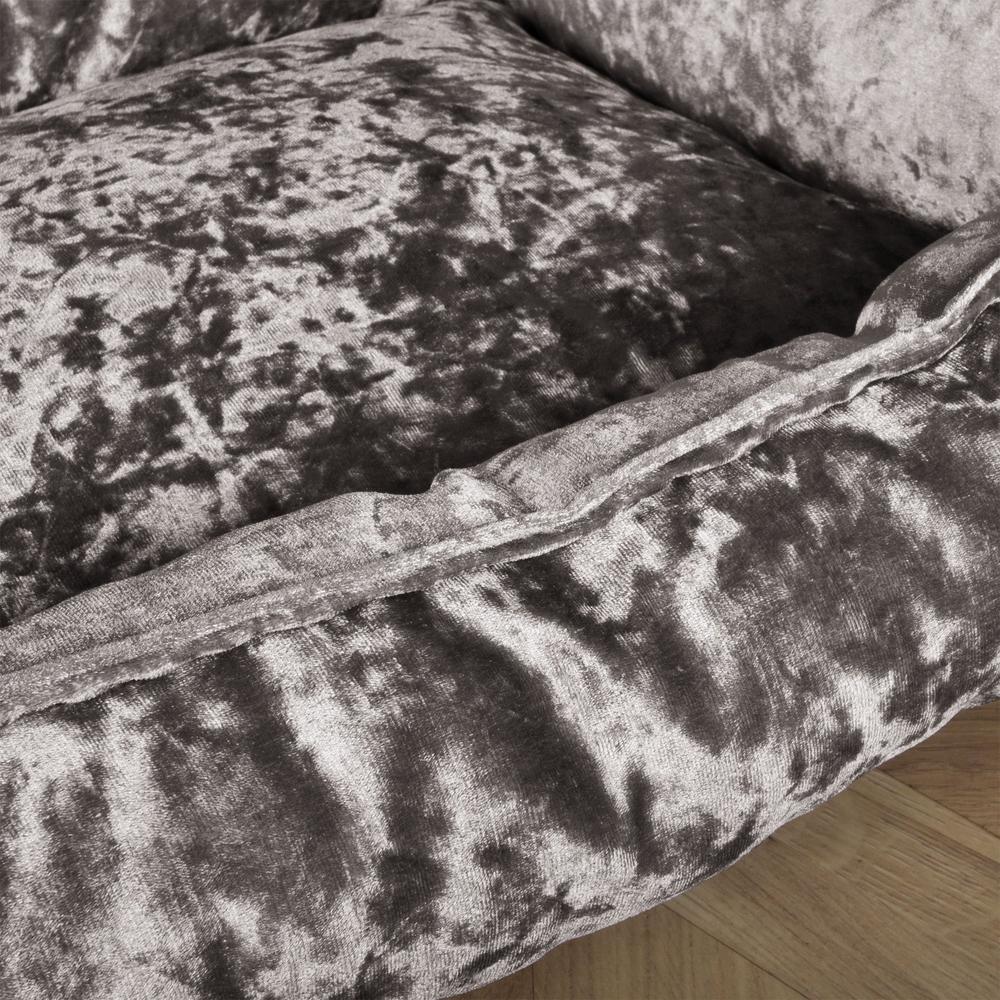 "Le Matelas Classique Par Mighty Bark" - Coussin Pour Chien, Orthopédique à Mémoire De Forme, Matelas Pour Chien, Lit Pour Chien, Petit, XXL - Clinquant Argent