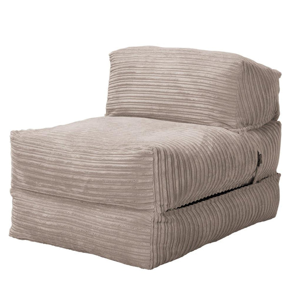 Lounge Pug, Avery, Fauteuil Futon, Unique, Côtelé Vison
