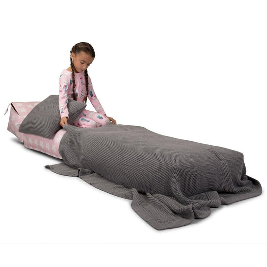 Lounge Pug, Avery, Fauteuil Futon, Unique, Imprimé Rose étoile