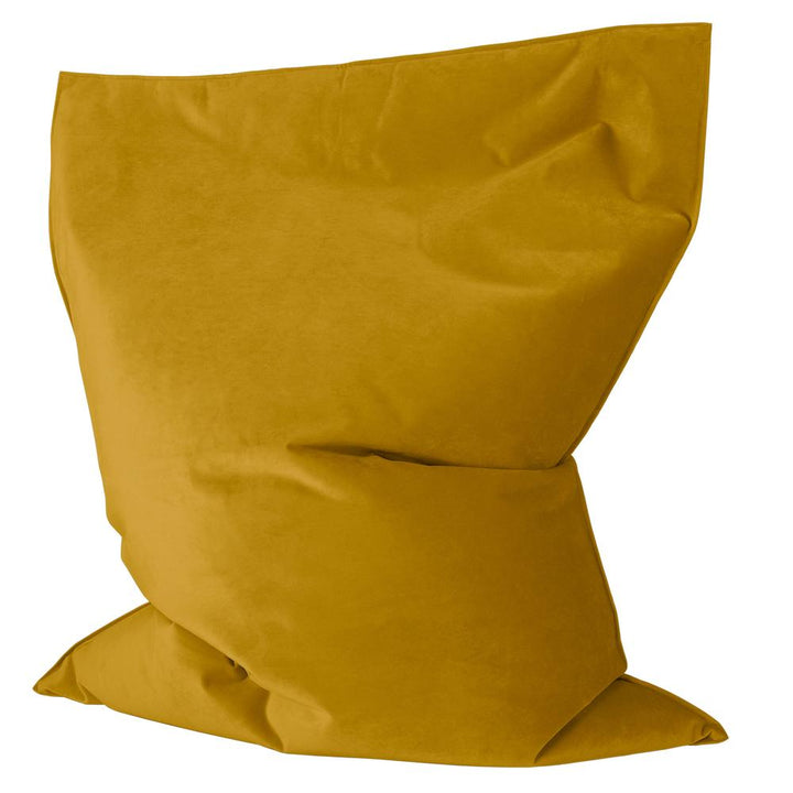 LOUNGE PUG -  Velours  - Gros Pouf Enfant, Pouf Geant Enfant - Or