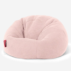 Pouf Poire Classique Enfant 1-5 ans - Ellos Tricot épais Bébé rose