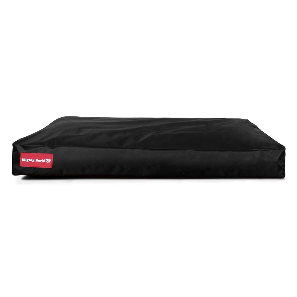 "Le Matelas Classique Par Mighty Bark" - Coussin Pour Chien, Orthopédique à Mémoire De Forme, Matelas Pour Chien, Lit Pour Chien, Petit, XXL - Imperméable Noir