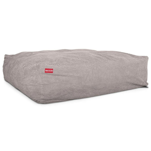 "Le Matelas Géant Par Mighty Bark" - Lit Pour Chien, Orthopédique à Mémoire De Forme, Grand Panier Pour Chien - Pompons Vison