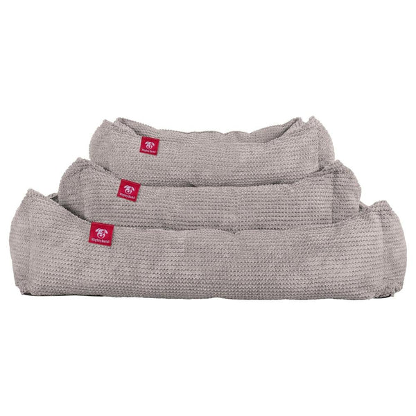 "Le Nid Par Mighty Bark" - Panier Pour Chien, Orthopédique à Mémoire De Forme, Panier Chien, Lit Pour Chien, Petit, Moyen, Grand - Pompons Vison