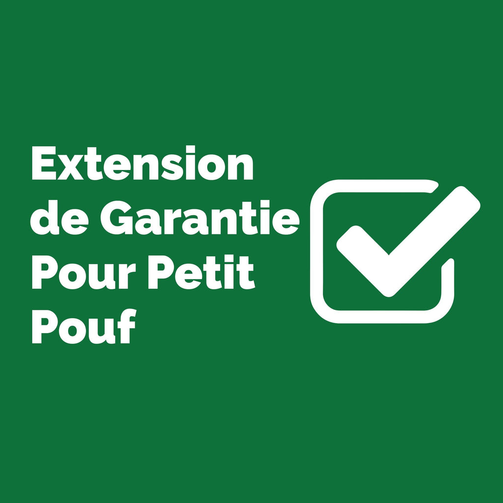 Big Bertha Original, Extension de Garantie pour Petit Pouf