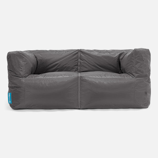 SmartCanvas™ Canapé Pouf Modulable 2 pièces - Anthracite 01