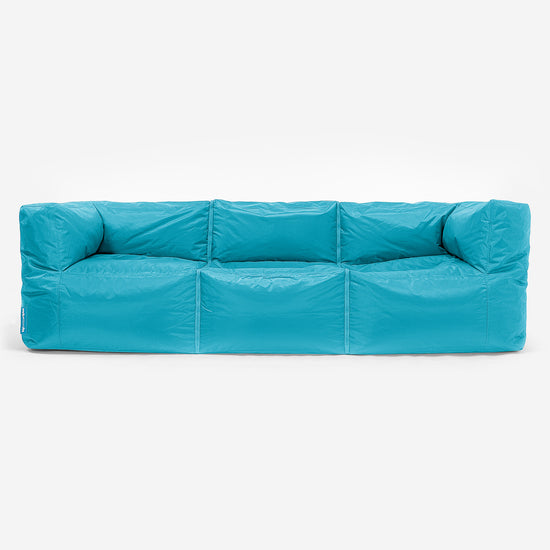SmartCanvas™ Canapé Pouf Modulable 3 pièces - Aqua 01