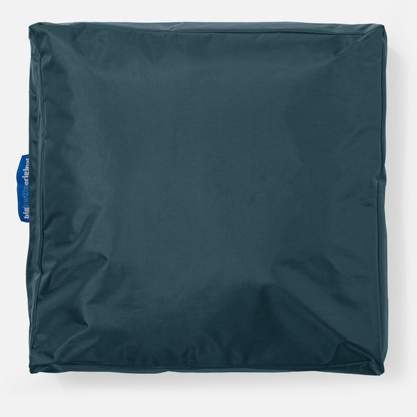 Grand Coussin de Sol Extérieur - SmartCanvas™ Mer égée Fabric Close-up Image