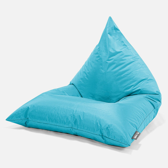 Gros Pouf Poire - SmartCanvas™ Aqua 01