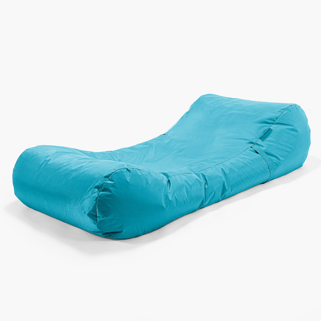 SmartCanvas™ Pouf Bain De Soleil - Aqua 01