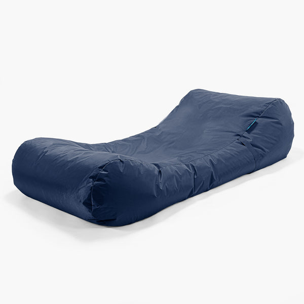 SmartCanvas™ Pouf Bain De Soleil - Bleu Marine 01