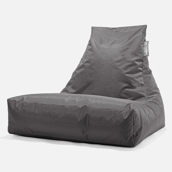 SmartCanvas™ Pouf Extérieur Lounger - Anthracite 01