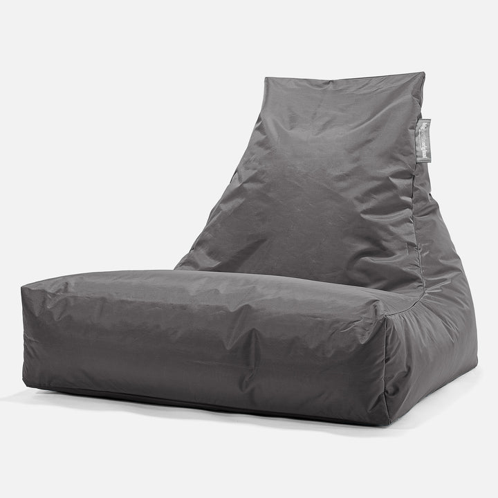 SmartCanvas™ Pouf Extérieur Lounger - Anthracite 01