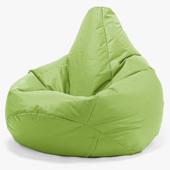 SmartCanvas™ Pouf Poire Gamer - Vert Acide 02