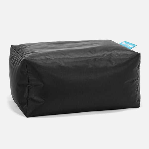 SmartCanvas™ Pouf Repose Pied - Noir 01