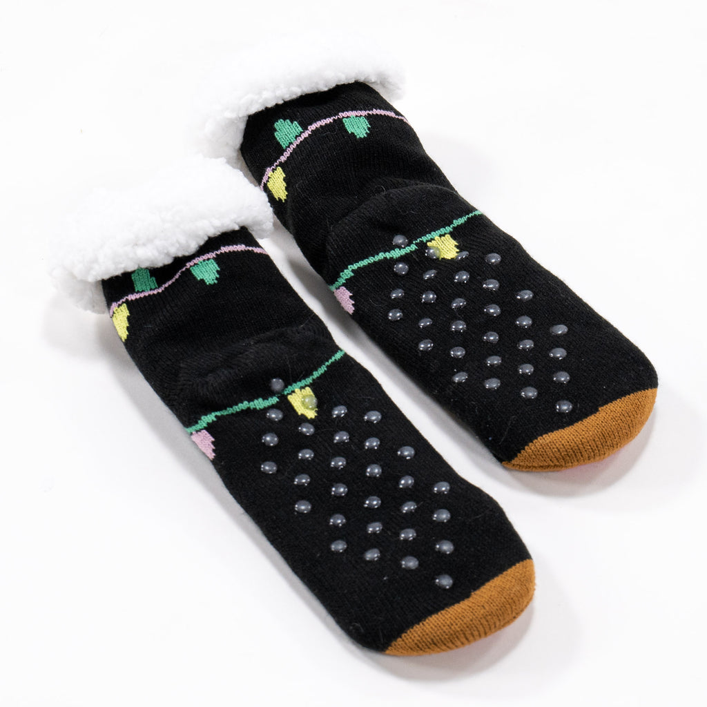 Chaussons pour Hommes, Doublés de Polaire, Renne 03