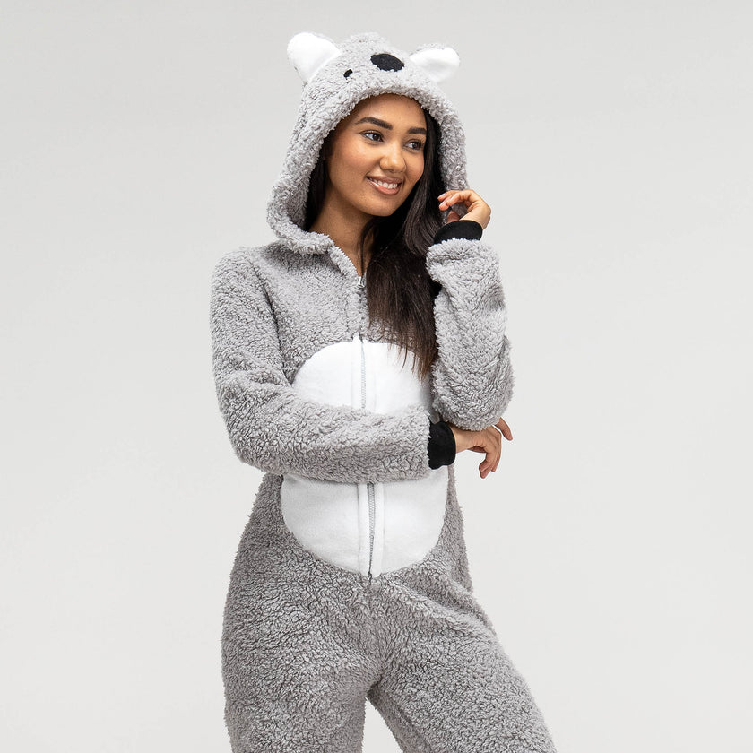 Combinaison Pyjama Koala Animaux Enfants Polaire - Kigurumi