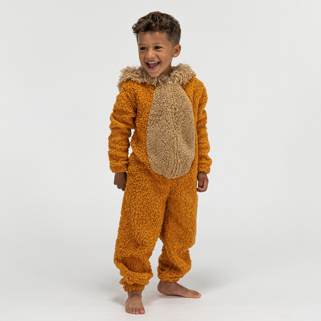 Combinaison Pyjama Polaire pour Enfants, Lion 03