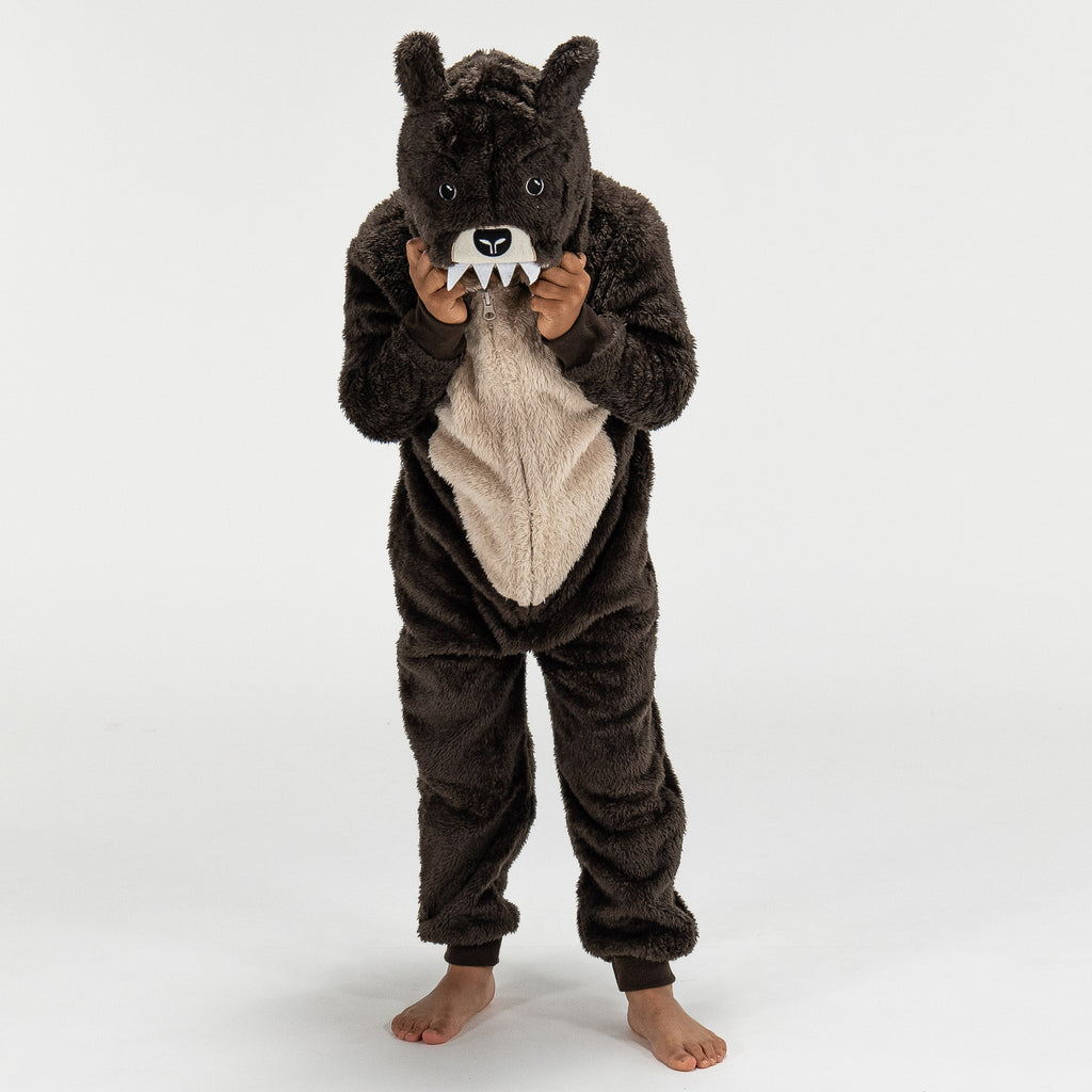 Combinaison Pyjama Polaire pour Enfants, Oursons 04