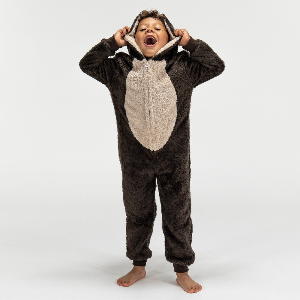 Combinaison Pyjama Polaire pour Enfants, Oursons 01