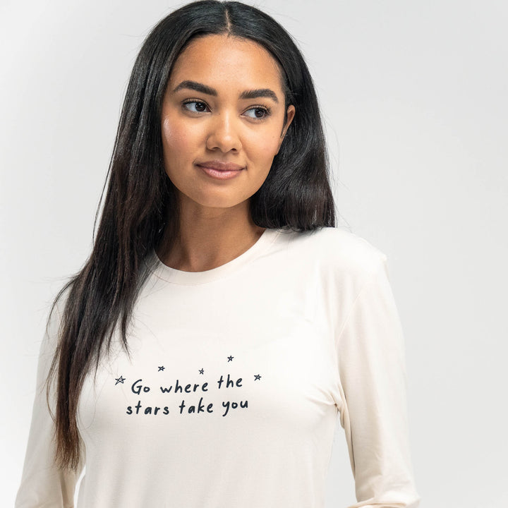 Ensemble Pyjama Étoiles pour Femmes 02