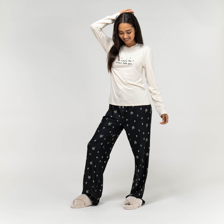 Ensemble Pyjama Étoiles pour Femmes 04