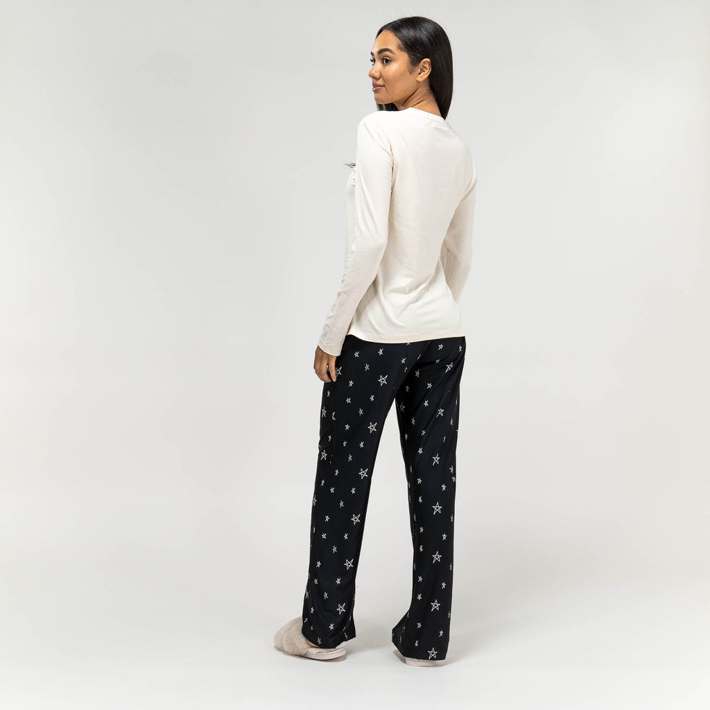 Ensemble Pyjama Étoiles pour Femmes 05