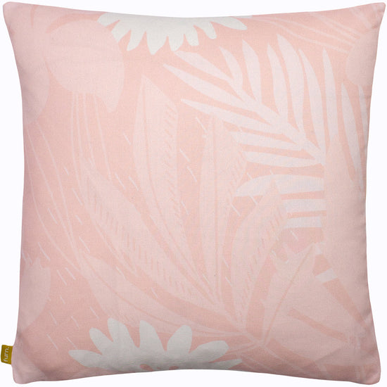 Housse de Coussin 43 x 43cm - Motif Feuilles Tropicales 02
